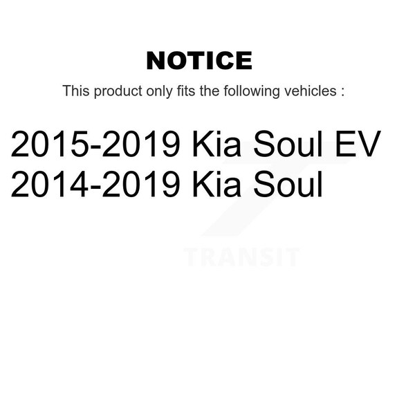 Front Inner Steering Tie Rod End For Kia Soul EV